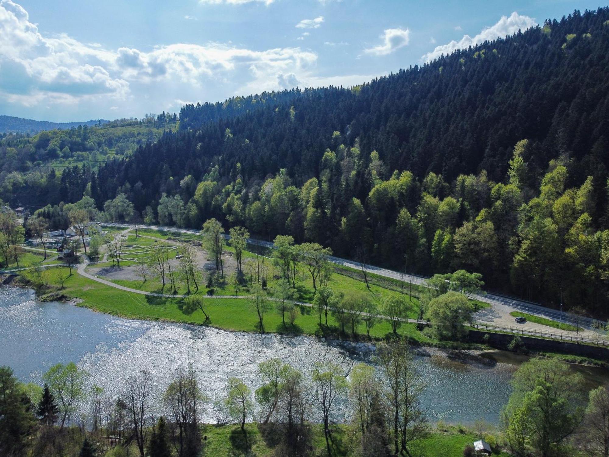 Sloneczne Domki Kroscienko nad Dunajcem ภายนอก รูปภาพ